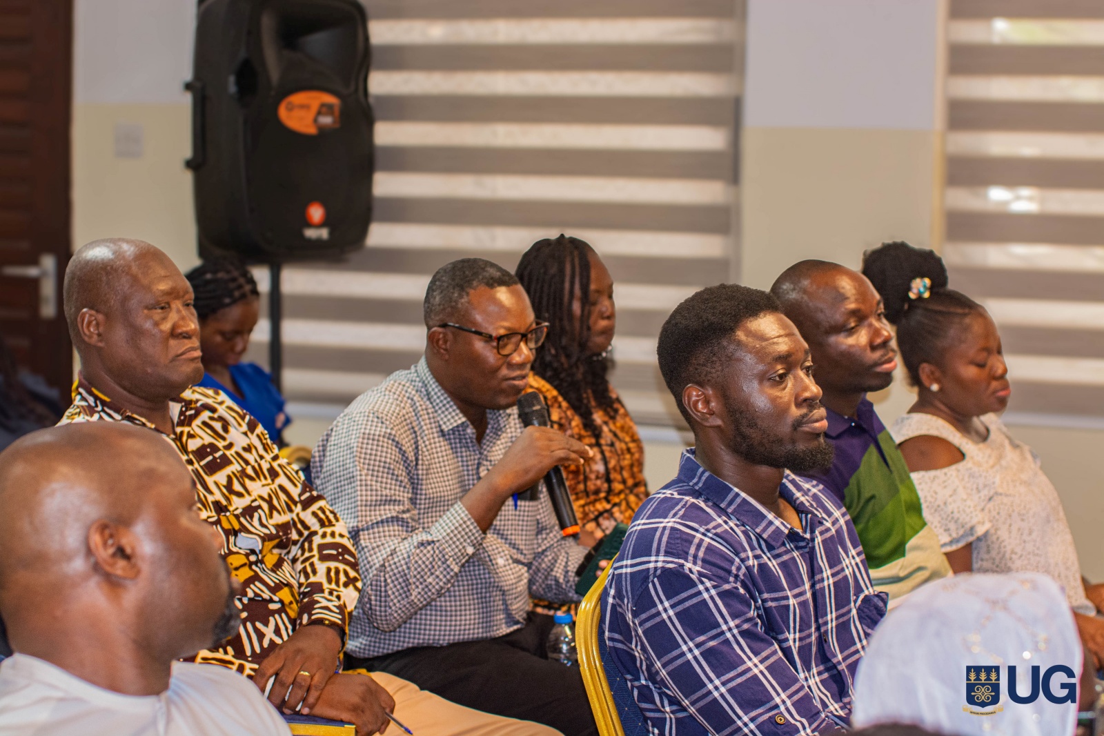 Some attendees at the lecture
